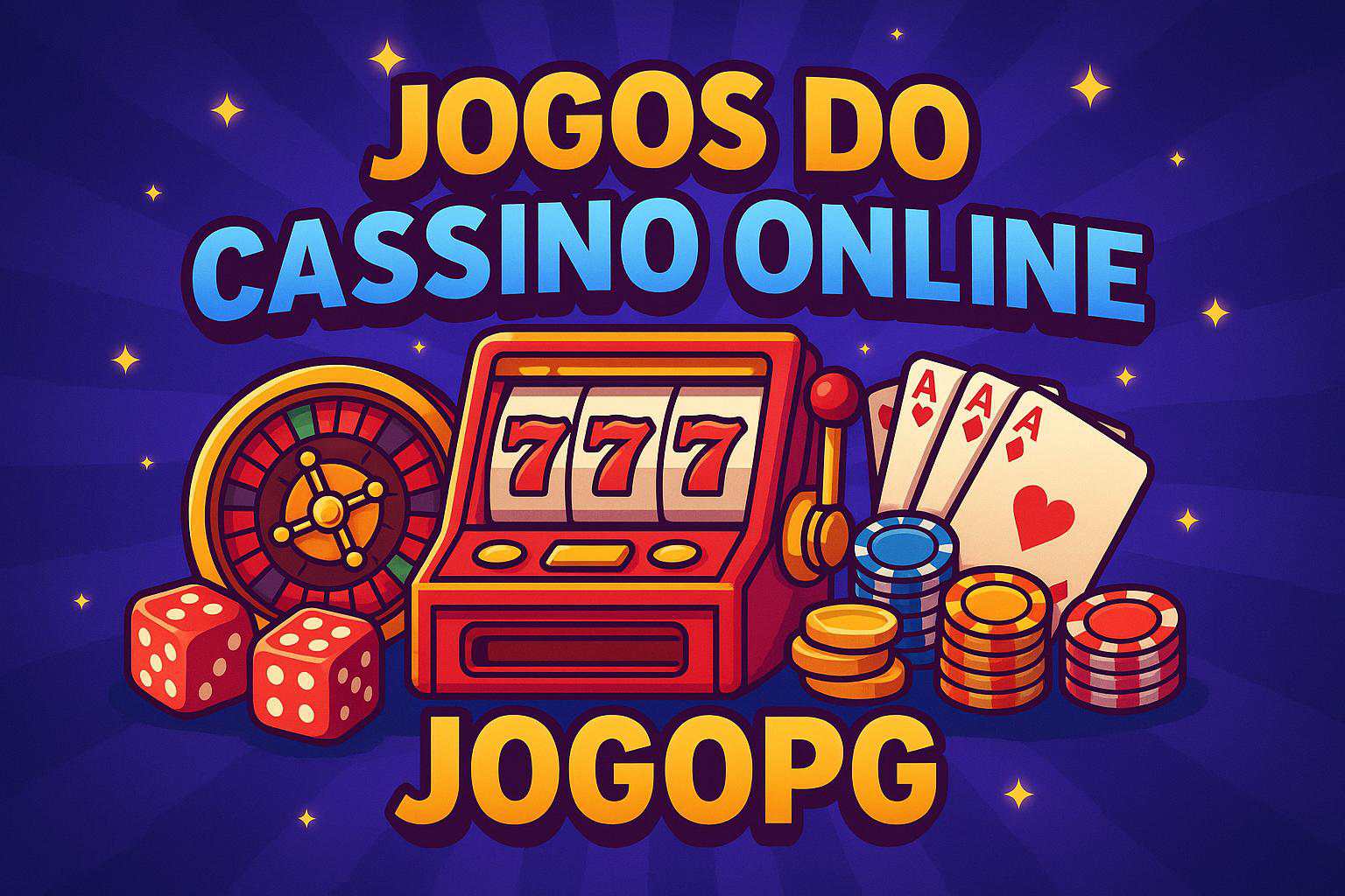 Jogos de cassino online inovadores e emocionantes na JOGOPG