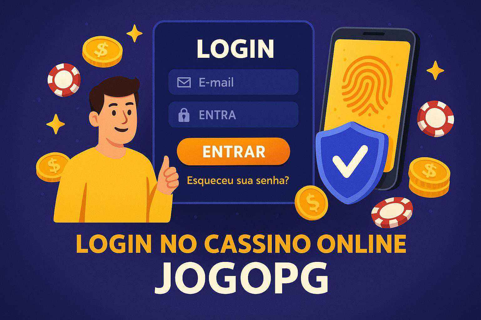 Login no Cassino JOGOPG